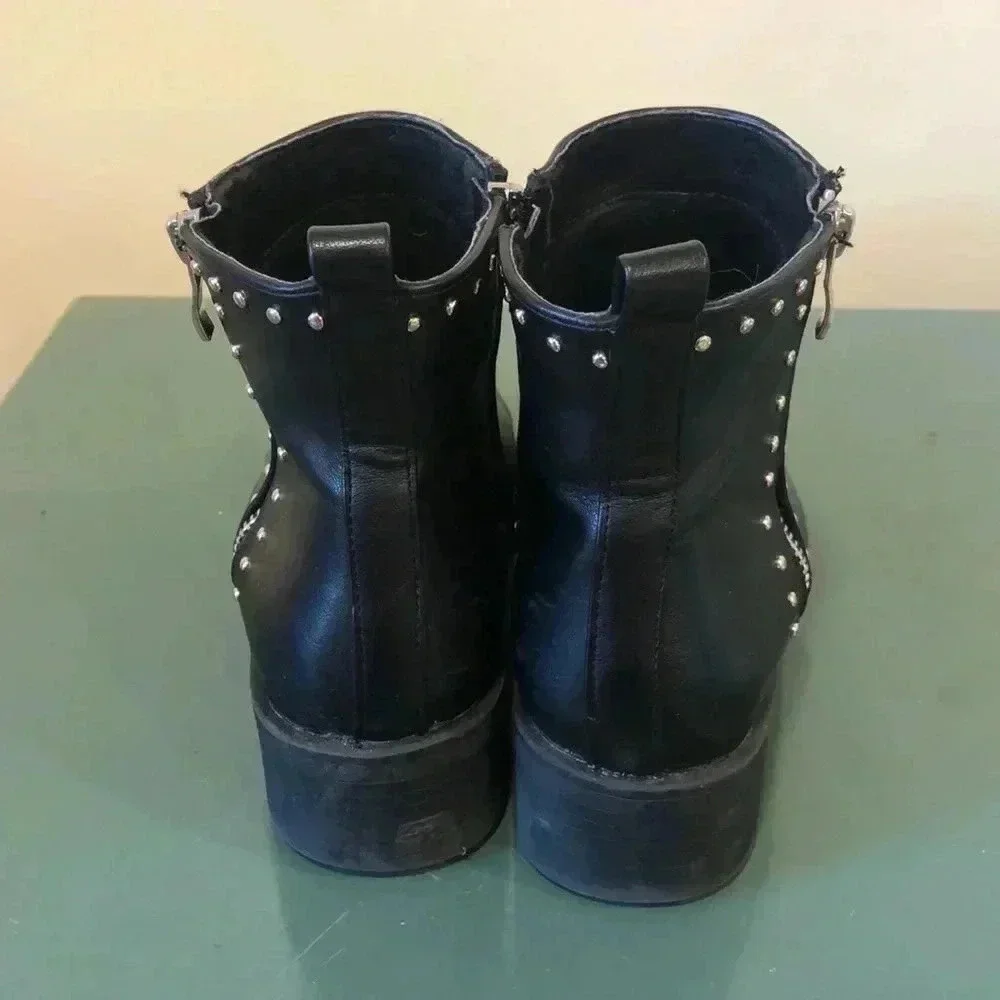 Catherine Malandrino Naroon ankle boots with stud detail.